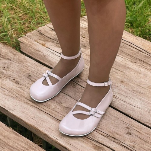 Blandy Chic Nacar, bailarina barefoot by Blandys