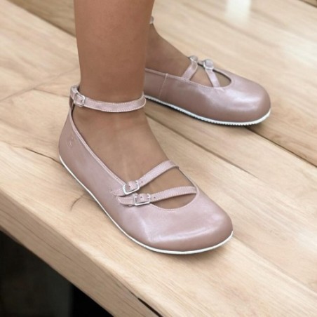 Blandy Chic Nacar, bailarina barefoot by Blandys