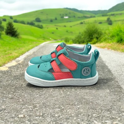 😎☀ Barefoot sandal for children made of bovine leather 2