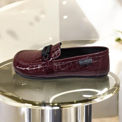 MOKKA Mocasin Barefoot  by Blandy's. Charol de piel natural 2