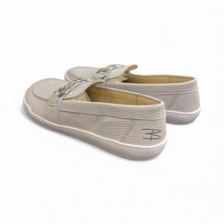 Mocasín barefoot de piel Mokka Sum by Blandy’s primavera