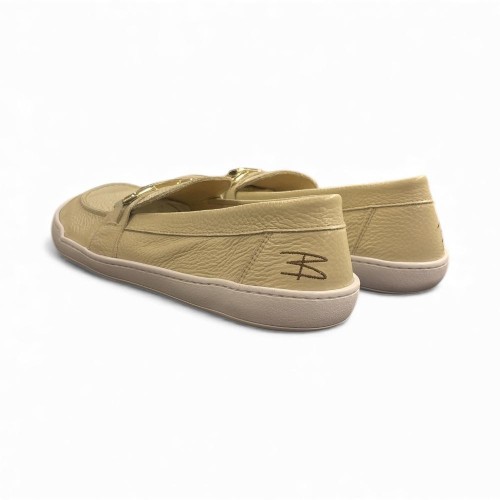 Mocasín barefoot de piel Mokka Sum by Blandy’s primavera