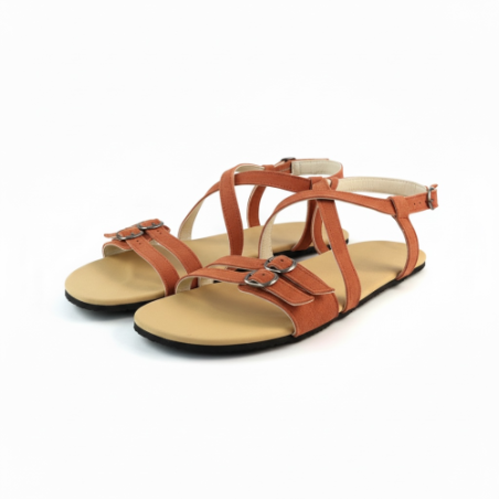 Sandalias barefoot MONI Blandy’s en piel de ante ( Preventa)