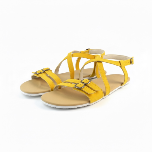 Sandalias barefoot MONI Blandy’s en piel de ante ( Preventa)