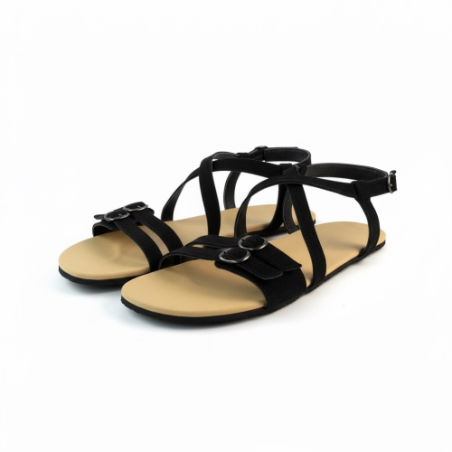 Sandalias barefoot MONI Blandy’s en piel de ante ( Preventa)
