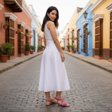 Sandalias barefoot MONI Blandy’s en piel de ante ( Preventa)