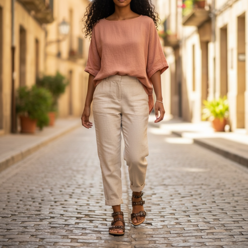 Romanas barefoot Blandy ROMA de piel natural