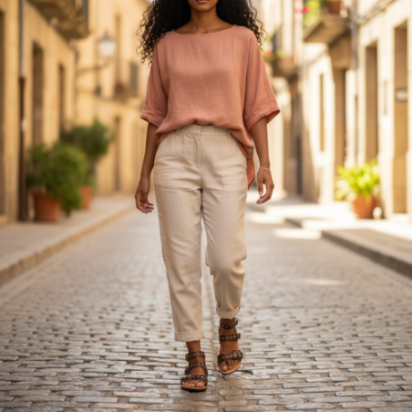 Romanas barefoot Blandy ROMA de piel natural